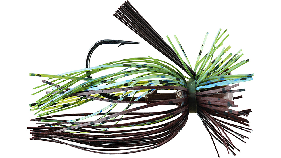 Booyah Finance Jig, 1/2 oz, 3/0 Hook, 2 Pack, Juice, BYFNJ1258