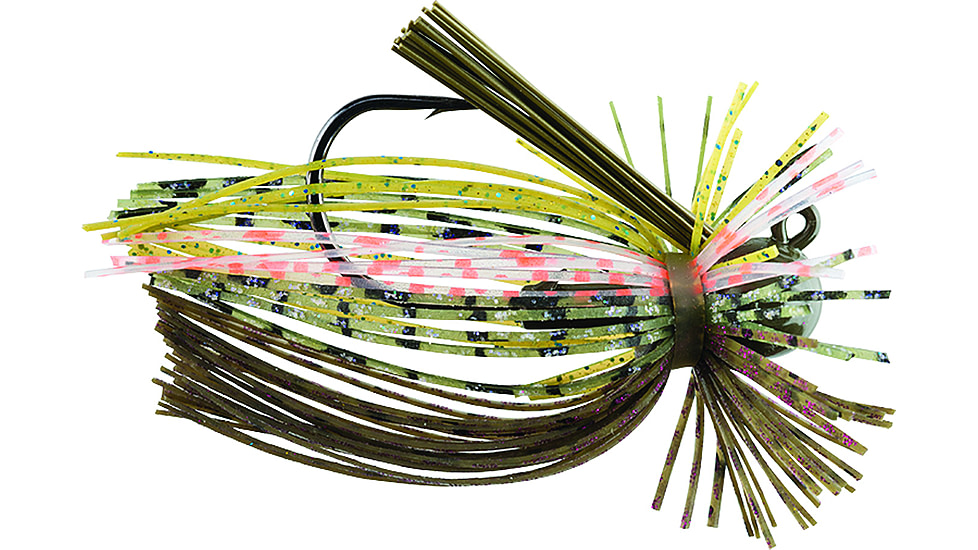 Booyah Finance Jig, 1/2 oz, 3/0 Hook, 2 Pack, Wild Card, BYFNJ1262
