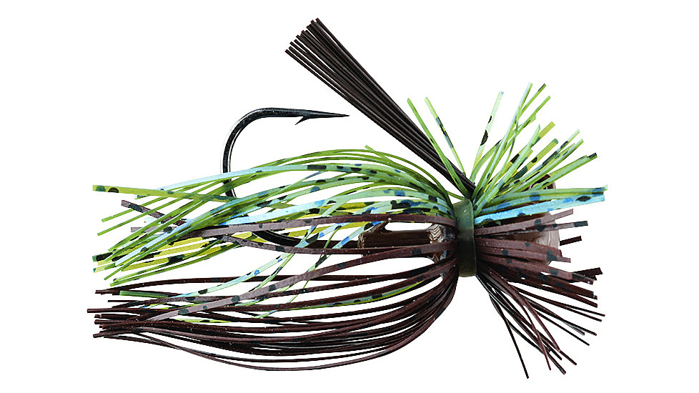 Booyah Finance Jig, 3/8 oz, 3/0 Hook, 2/Pack, Juice, BYFNJ3858