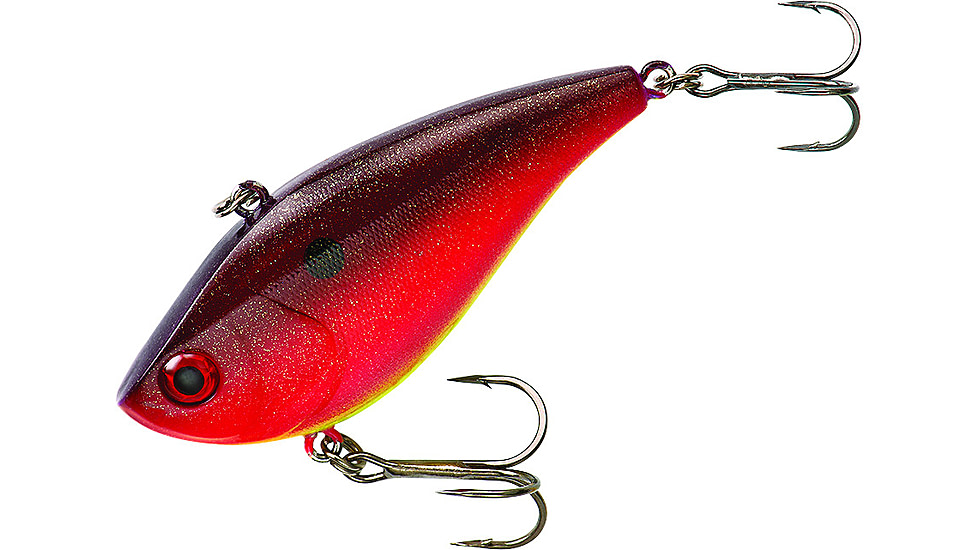 Booyah Hard Knocker Lipless Crankbait, 2 1/2in, 1/2oz, Sunset Craw, BYHKR1205