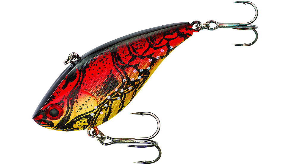 Booyah Hard Knocker Lipless Crankbait, 2 1/2in, 1/2oz, Toledo Gold, BYHKR1203