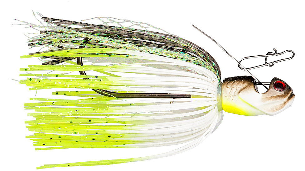 Booyah Melee Jig, 3/8 oz, 3/8 oz, 3.25 in, River Killer/Silver Blade, BYMLE3867