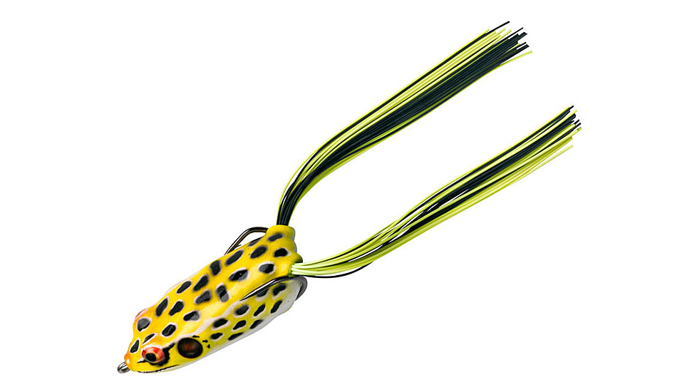 Booyah Pad Crasher Soft Bait, 1/2oz, 2 1/2in, Swamp Frog, BYPC3900