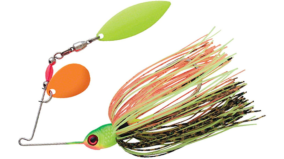 Booyah Pond Magic Spinnerbait, 1/8oz, Firebug, BYPM36653