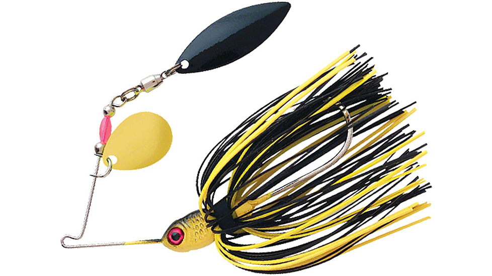 Booyah Pond Magic Spinnerbait, 1/8oz, Grasshopper, BYPM36655