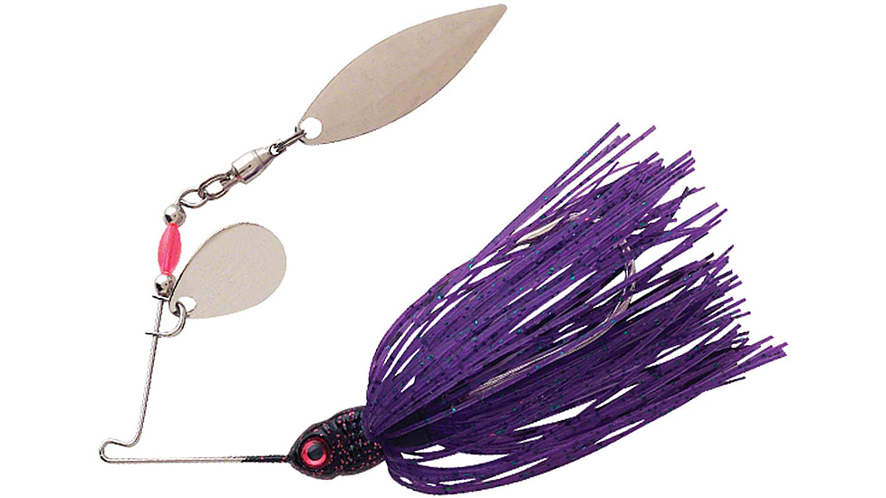 Booyah Pond Magic Spinnerbait, 1/8oz, Junebug, BYPM36654