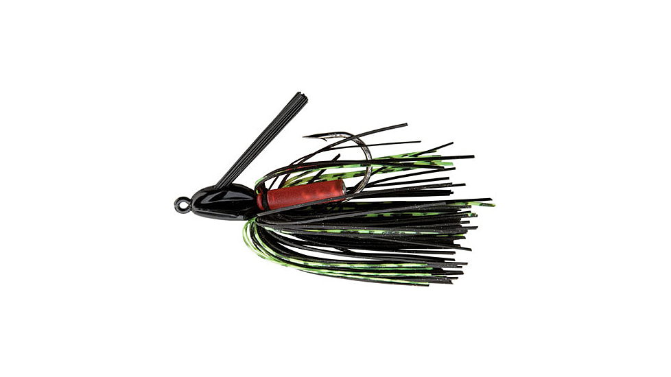 Booyah Swimn Jig, 1/2oz, Black/Black Chart, BYSJ1209