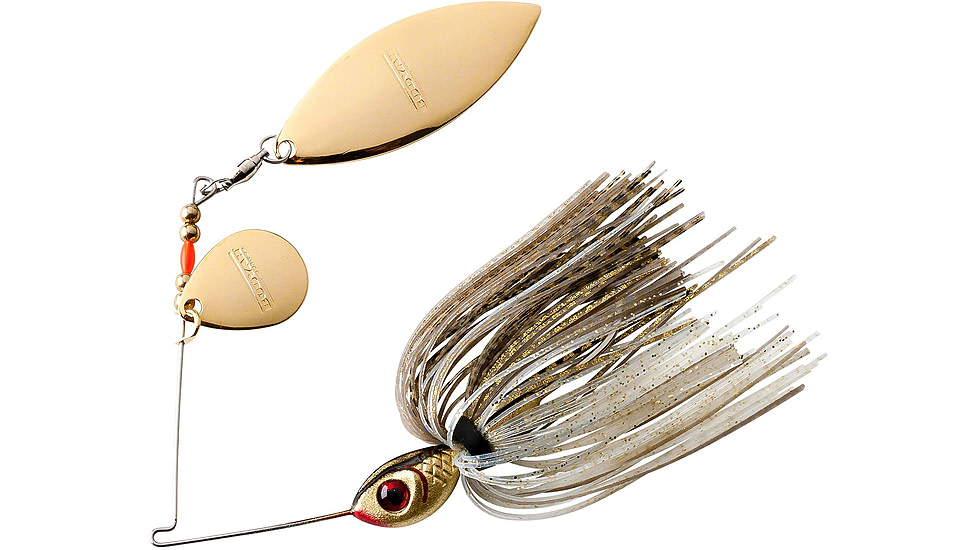 Booyah Tandem Blade Spinnerbait, 1/4oz, Gold Shiner, BYBT14641