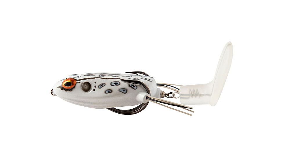 Booyah Toad Runner Jr Soft Bait, 3in, Albino Frog, BYTR2904