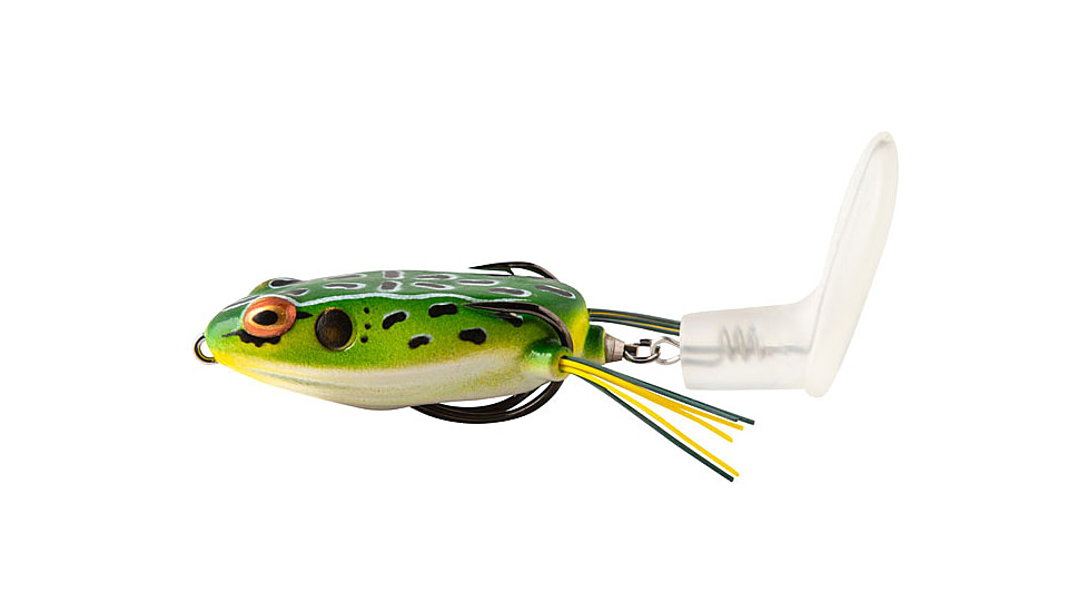 Booyah Toad Runner Jr Soft Bait, 3in, Leopard Frog, BYTR2901