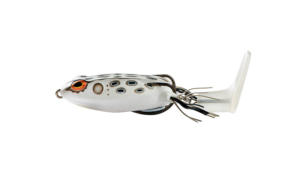 Booyah Toad Runner Soft Bait, 4.5in, Albino Frog, BYTR3904