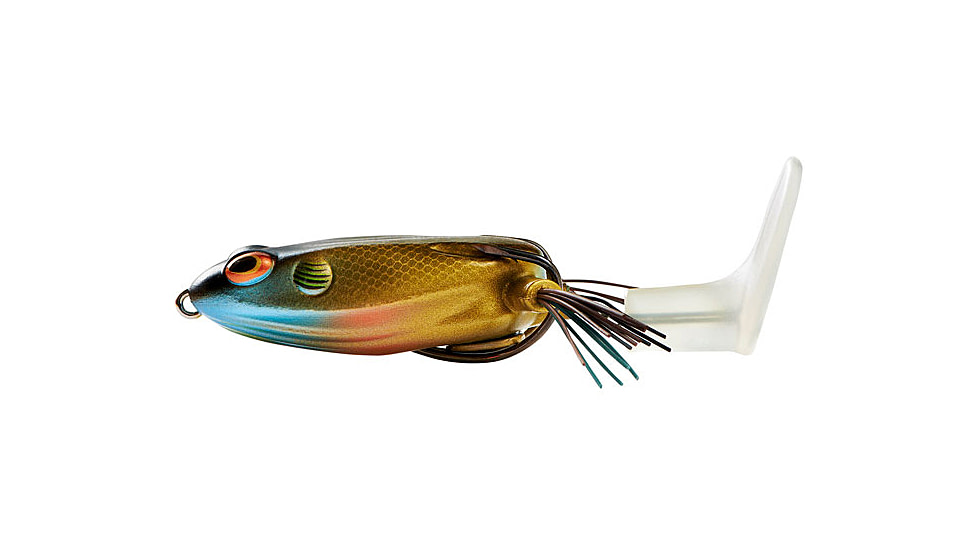 Booyah Toad Runner Soft Bait, 4.5in, Blue Gill, BYTR3912