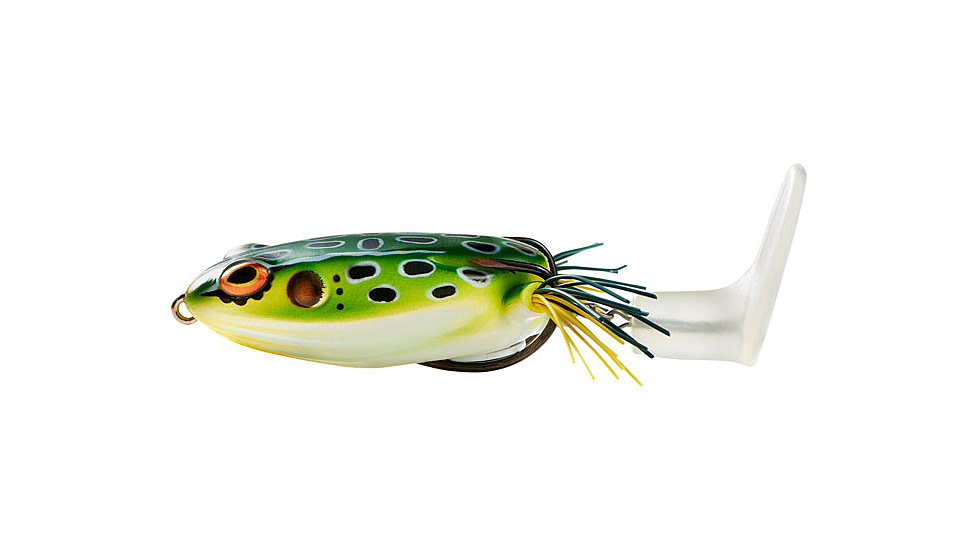 Booyah Toad Runner Soft Bait, 4.5in, Leopard Frog, BYTR3901