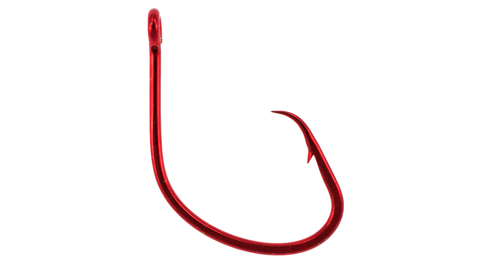 Boss Kat Super Boss Circle Hook, Offset, Boss Red, Size 3/0, BK84Z 3/0