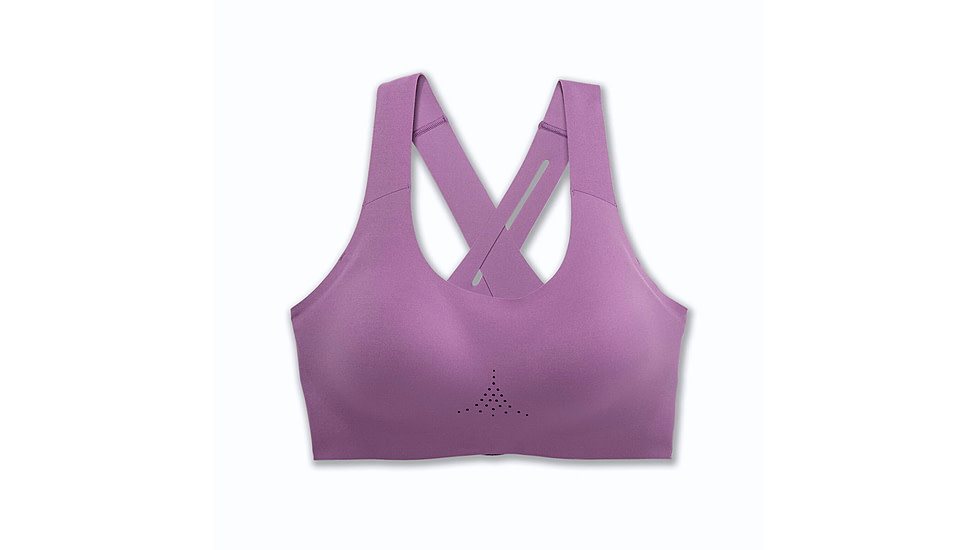 Brooks 2.0 Dare Crossback Run Bra - Womens, Washed Plum, 32AB, 350084516.032AB