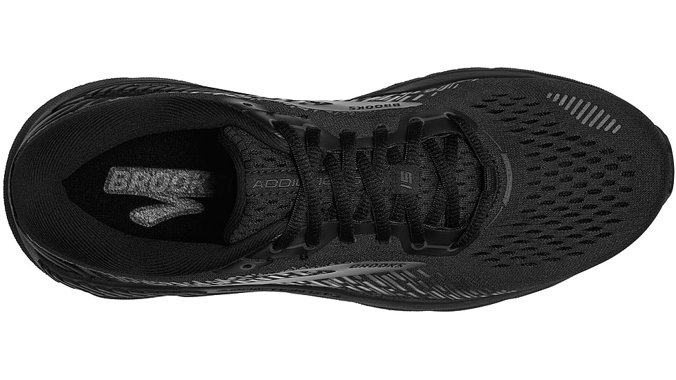 Brooks Addiction GTS 15 Running Shoes - Mens, Medium, Black/Black/Ebony, 13.0, 1103651D020.130