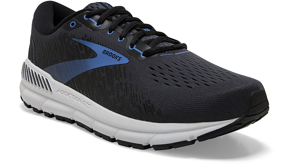 Brooks Addiction GTS 15 Running Shoes - Mens, Medium, India Ink/Black/Blue, 15.0, 1103651D077.150