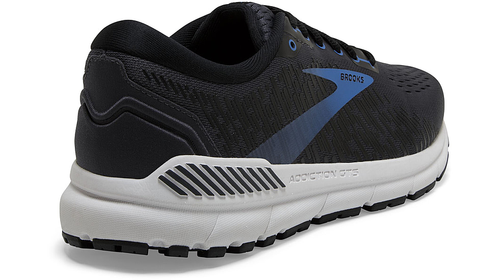 Brooks Addiction GTS 15 Running Shoes - Mens, Medium, India Ink/Black/Blue, 15.0, 1103651D077.150