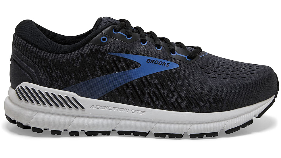 Brooks Addiction GTS 15 Running Shoes - Mens, Medium, India Ink/Black/Blue, 15.0, 1103651D077.150