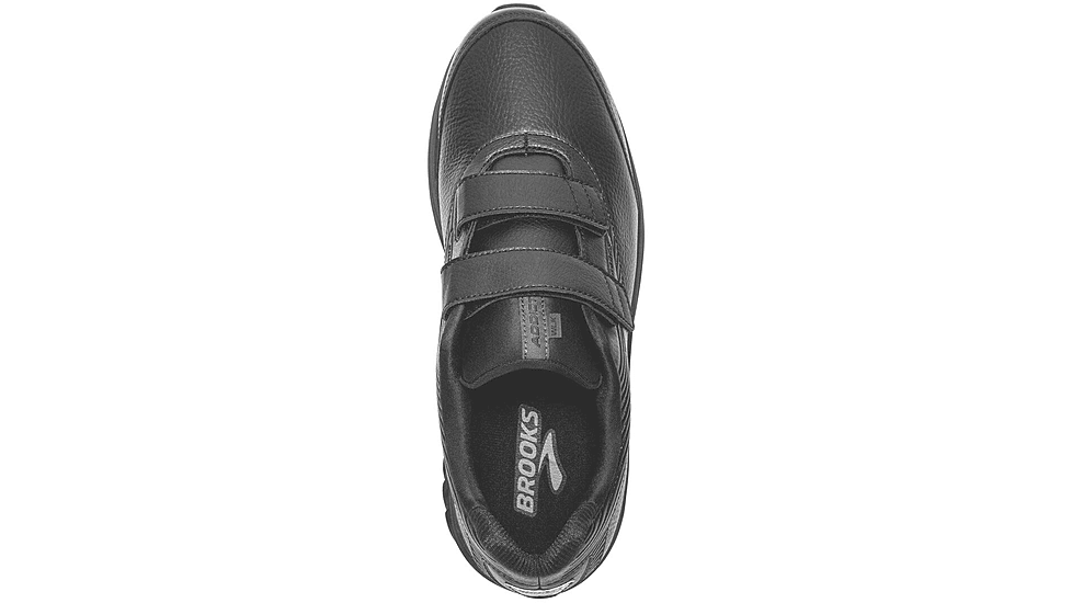 Brooks Addiction Walker V-Strap 2 - Mens, Black/Black, Extra Wide, 10.5, 1103204E072.105