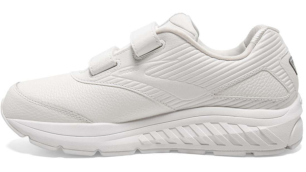 Brooks Addiction Walker V-Strap 2 - Mens, White/White, Wide, 12.0, 1103202E142.120