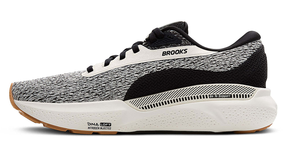 Brooks Adrenaline GTS 24 Road Running Shoes - Mens, Coconut/Black/Biscuit, 11.5 US/Medium, 1104371D132.115