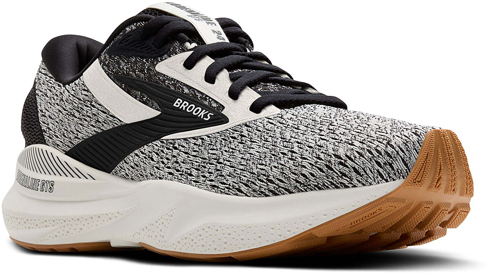 Brooks Adrenaline GTS 24 Road Running Shoes - Mens, Coconut/Black/Biscuit, 11.5 US/Medium, 1104371D132.115