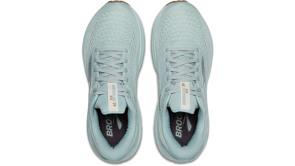 Brooks Adrenaline GTS 24 Road Running Shoes - Womens, Cloud Blue/Coconut/Portabella, 8.0 US/Medium, 1204261B445.080