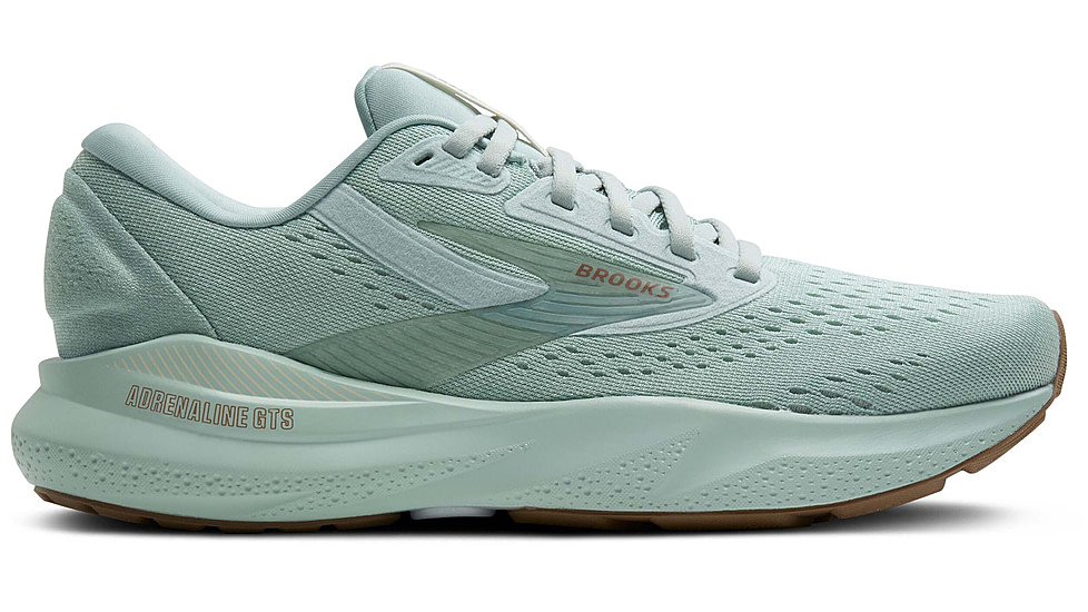Brooks Adrenaline GTS 24 Road Running Shoes - Womens, Cloud Blue/Coconut/Portabella, 8.0 US/Medium, 1204261B445.080