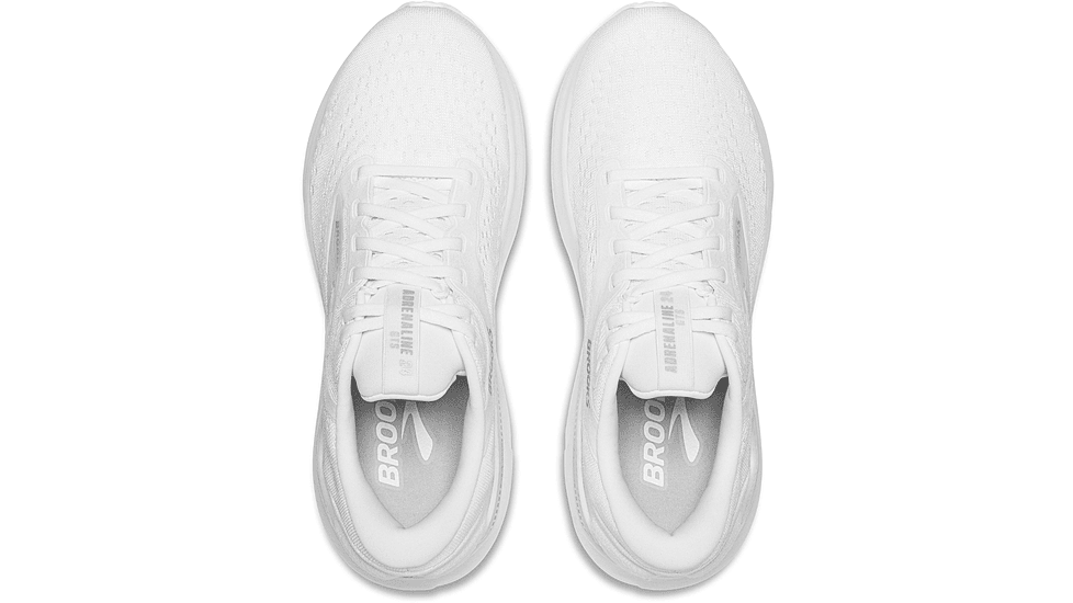 Brooks Adrenaline GTS 24 Road Running Shoes - Womens, White/Oyster/Alloy, 6.5 US/Medium, 1204261B148.065