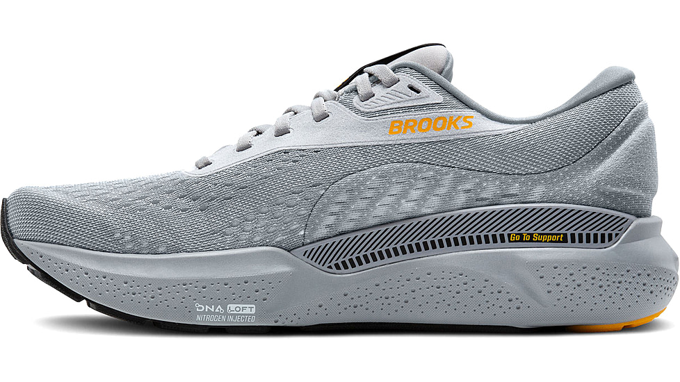 Brooks Adrenaline GTS 24 Running Shoes - Mens, Alloy/White/Gold Fusion, 12 US, 1104371D084.120