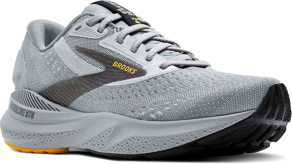 Brooks Adrenaline GTS 24 Running Shoes - Mens, Alloy/White/Gold Fusion, 12 US, 1104371D084.120