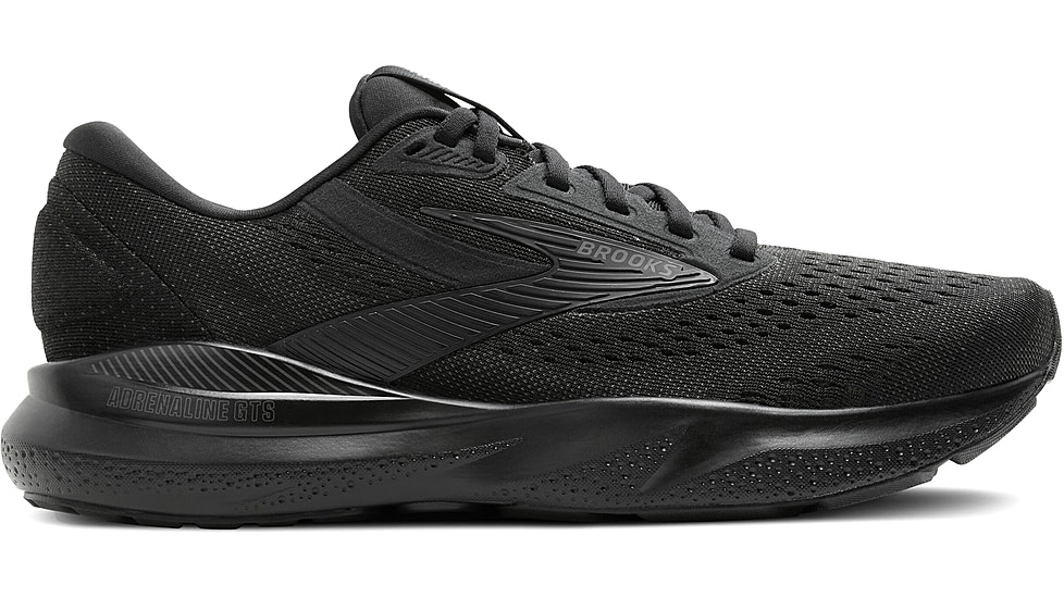 Brooks Adrenaline GTS 24 Running Shoes - Mens, Black/Black/Ebony, 11 US, 1104371D020.110