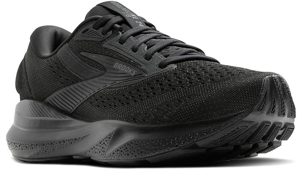Brooks Adrenaline GTS 24 Running Shoes - Mens, Black/Black/Ebony, 11 US, 1104371D020.110