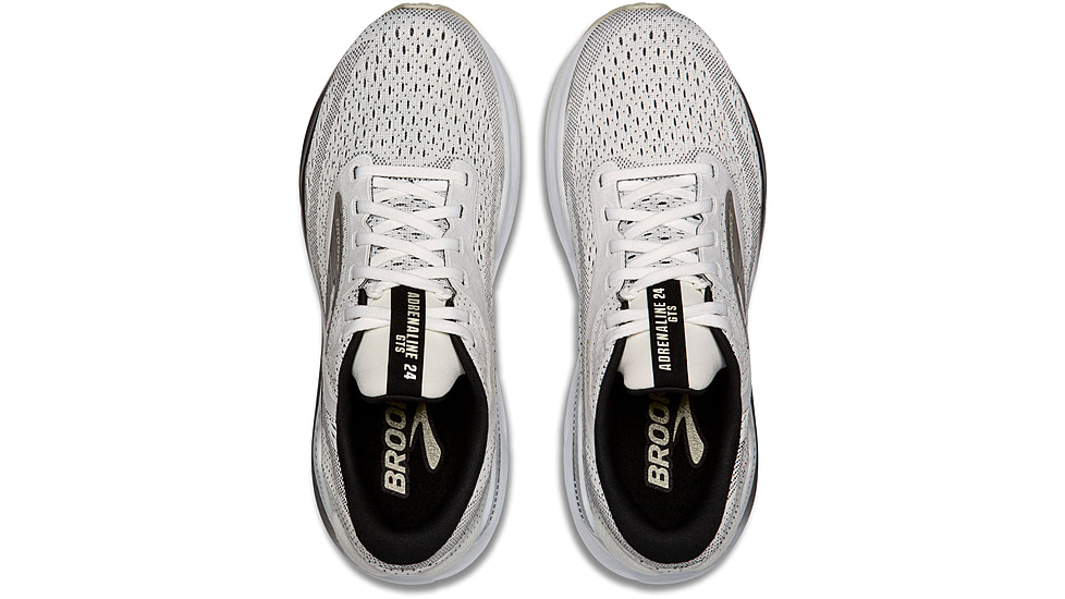 Brooks Adrenaline GTS 24 Running Shoes - Mens, White/Black/Pelican, 11.5 US, 1104371D126.115