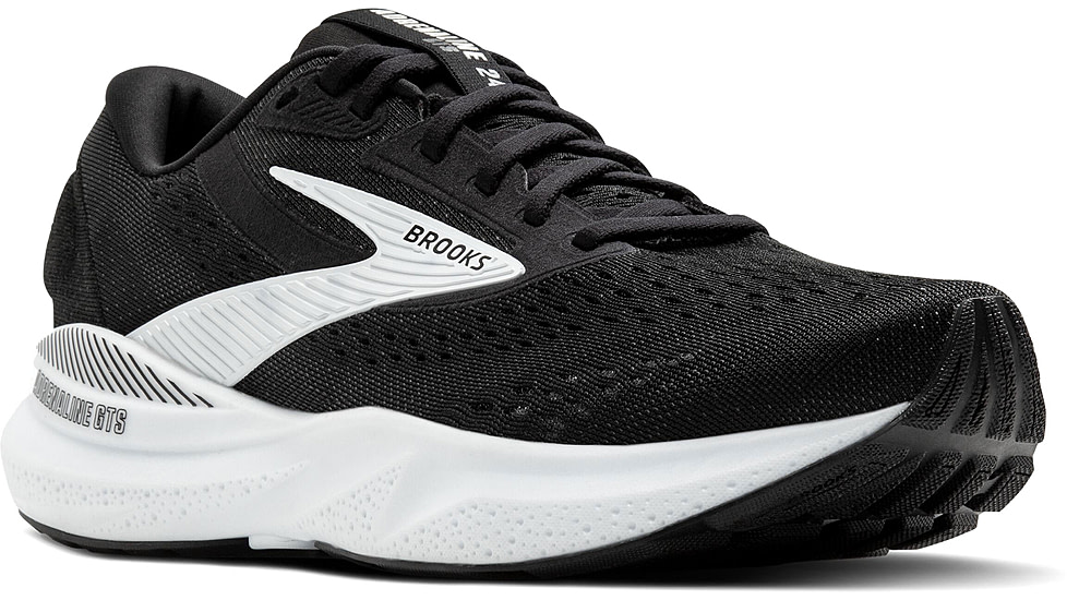 Brooks Adrenaline GTS 24 Running Shoes - Womens, Black/White, 7 US, 1204261B087.070