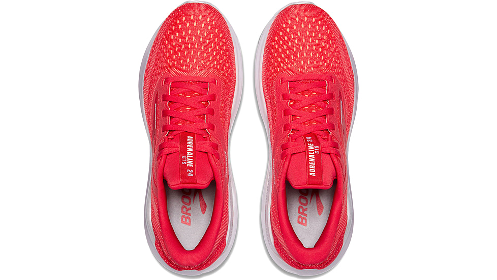 Brooks Adrenaline GTS 24 Running Shoes - Womens, Cayenne/Thistle/White, 9.5 US, 1204261B613.095