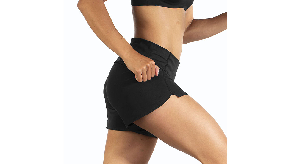 Brooks Chaser 5 Short - Womens, Black, Medium, 221465001.030