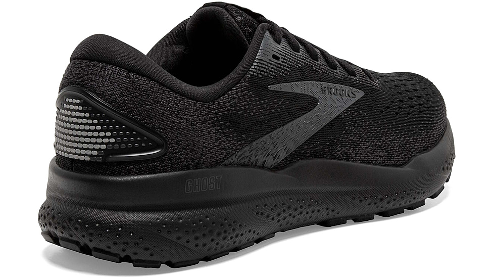 Brooks Ghost 16 Road Running Shoes - Mens, Black/Black/Ebony, 11.5 US/Medium, 1104181D020.115