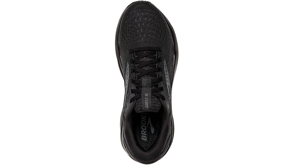 Brooks Ghost 16 Road Running Shoes - Mens, Black/Black/Ebony, 11.5 US/Medium, 1104181D020.115