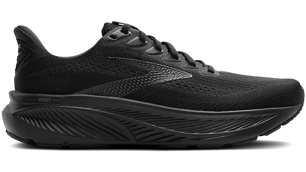 Brooks Ghost 17 GTX - Mens Road Running Shoes, Black/Black/Ebony, 9.5 US, 1104621D020.095