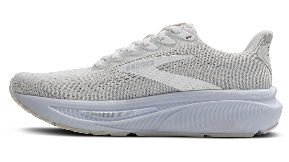 Brooks Ghost 17 Road Running Shoes - Womens, White/White/Grey, 6, 1B, 1204311B151.060