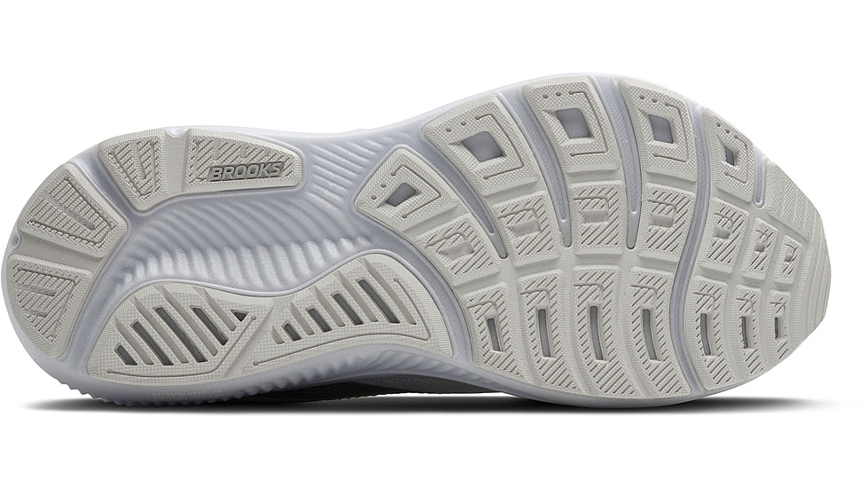 Brooks Ghost 17 Road Running Shoes - Womens, White/White/Grey, 6, 1B, 1204311B151.060