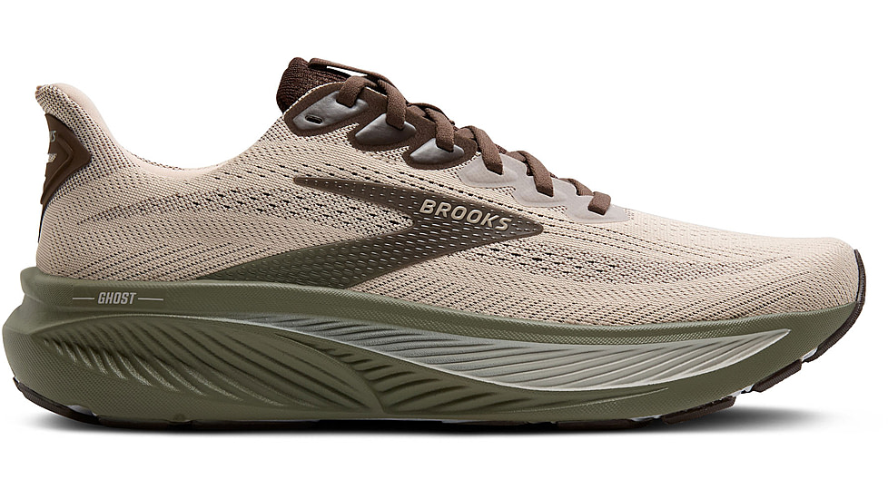 Brooks Ghost 17 Rosd Running Shoes - Mens, Chateau Gray/Brown/Olive, 10, 1D, 1104421D297.100