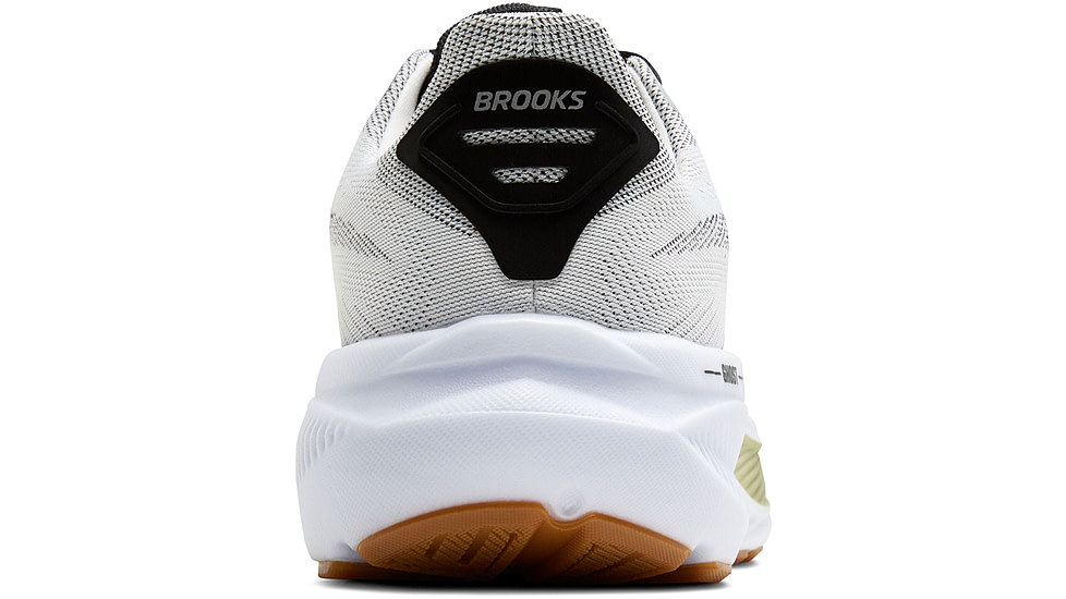 Brooks Ghost 17 Rosd Running Shoes - Mens, White/Black/Tea, 12, 1D, 1104421D191.120