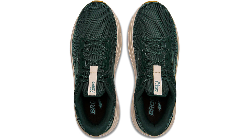 Brooks Ghost Max 2 Road Running Shoes - Mens, Pine Grove/North Atlantic/Grey, 10.5 US/Medium, 1104311D324.105