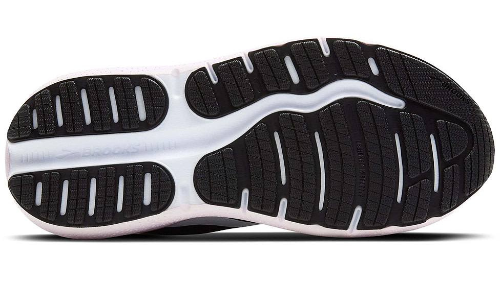 Brooks Ghost Max 2 Road Running Shoes - Womens, Black/White/Orchid Ice, 7.0 US/Medium, 1204201B077.070