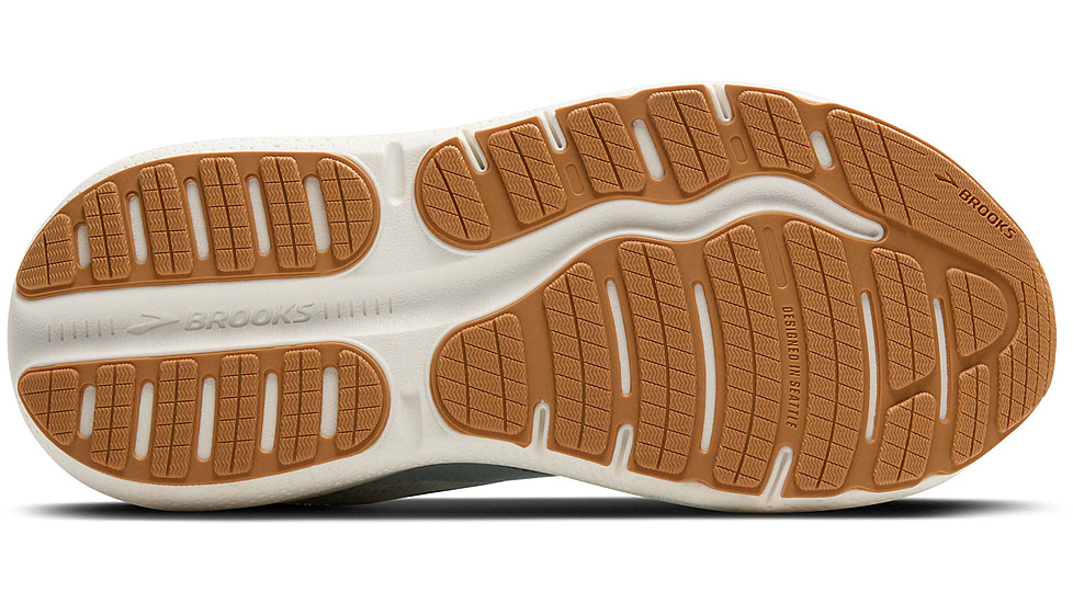 Brooks Ghost Max 2 Road Running Shoes - Womens, Coconut Milk/Winter Sky, 6.5 US/Medium, 1204201B163.065