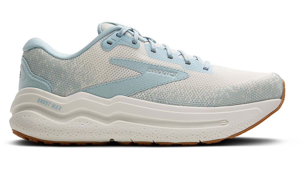 Brooks Ghost Max 2 Road Running Shoes - Womens, Coconut Milk/Winter Sky, 6.5 US/Medium, 1204201B163.065