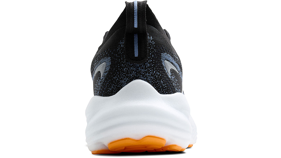 Brooks Glycerin 22 Road Running Shoes - Mens, Black/Country Blue/Orange Pop, 8, 1D, 1104451D013.080